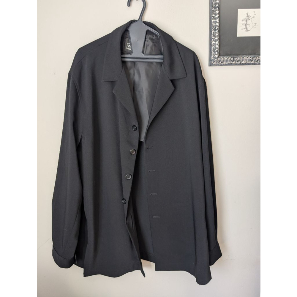 STACY LEWIS COLLECTION Black Blazer 1X